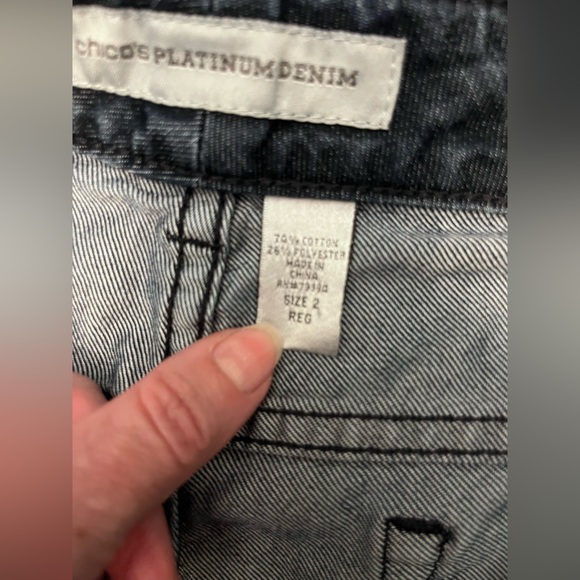 Chico’s Platinum Ultimate Fit Bootcut - Large/12 - Picture 5 of 10